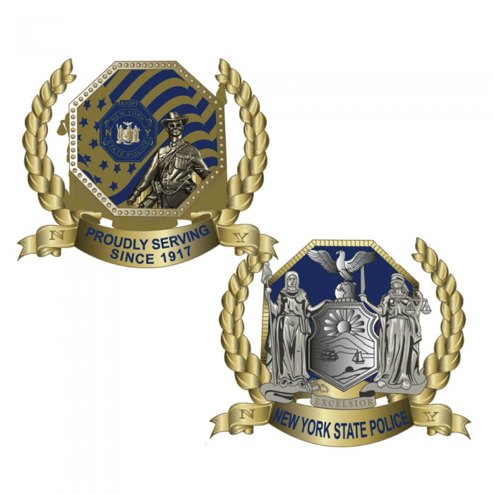 New York State Police Challenge Coin Nystf