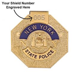 NEW YORK STATE POLICE NYSP LAPEL PIN TROOPER