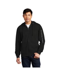 NYST District Full Zip Hoodie in Black or Charcoal